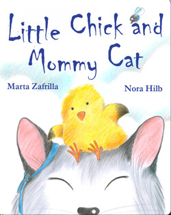 Little Chick and Mommy Cat
