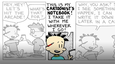 Drawing Big Nate: The Cartoonist's Notebook