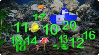 Counting from 10 to 20