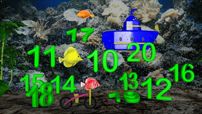 Counting from 10 to 20