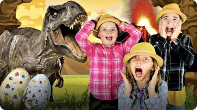 Fun Jurassic Dinosaur Eggs with REAL LIFE DINOSAURS!  Learn How to Make Dinosaur Eggs!