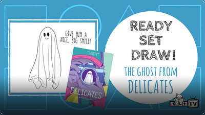 Ready Set Draw! Wendell the Ghost from DELICATES