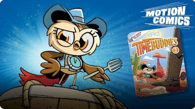 Time Buddies Motion Comic 3: Chowdown at Pie Noon!