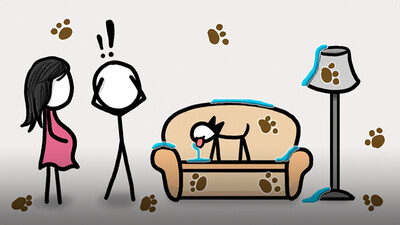 How your dog can protect you before you're born