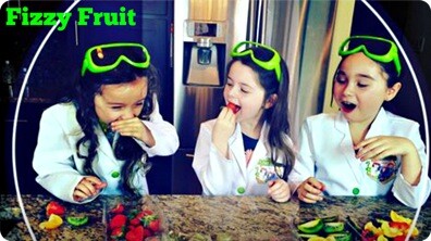 How to Make FIZZY FRUIT | Edible Science Experiments!