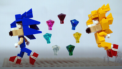 How to Build LEGO Sonic & Super Sonic