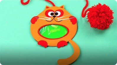 DIY Liquid Cat Bookmark