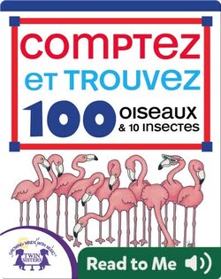Comptez et Trouvez 100 Oiseaux et 10 Insectes
