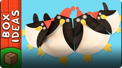 Paper Plate Penguin