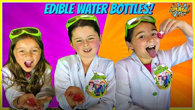 DIY Edible Water Bottle You Can EAT!  Make Your Own Edible Water Bottle