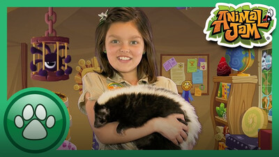 Cami Meets a Skunk!