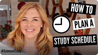 How to Plan Your Ideal STUDY SCHEDULE! | Science of Study