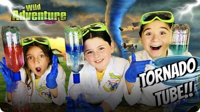 Tornado Tube Science Experiment!
