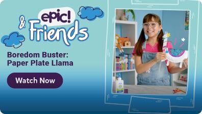 Epic & Friends Boredom Busters: Paper Plate Llama