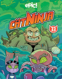 Cat Ninja Book 33: A Turn for the Wurst