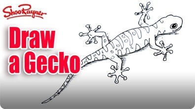 How to Draw a Gecko