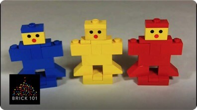 How To Build LEGO Gingerbread Men