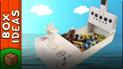 Cardboard Boat