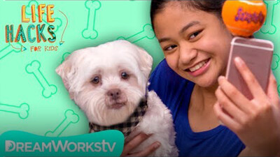 Dog Selfie Stick + Other Shaggy Hacks | LIFE HACKS FOR KIDS