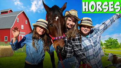 The Wild Adventure Girls: Horses