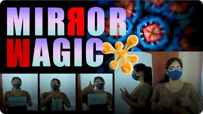 d'Art of Science: How do Mirrors Flip Images?