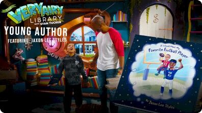 Young Author: If I Could Meet My Faovorite Football Player | Jaxon Lee Styles