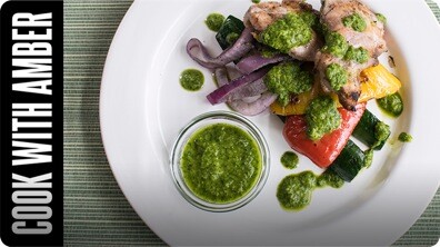 Cilantro Chimichurri Sauce | Cook With Amber