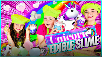 How to Make Edible Unicorn Slime Candy!