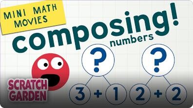 Mini Math Movies: Composing Numbers & Decomposing Numbers!