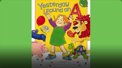 Yesterday I Found an A & the Color Caper