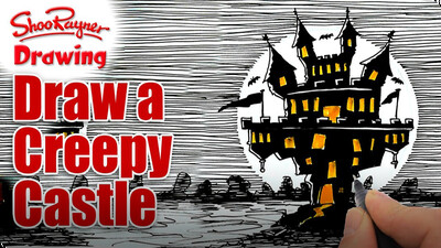 Draw a Creepy Castle