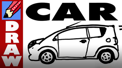 How to Draw a Car Real Easy