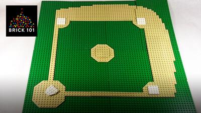 How To Build a LEGO Baseball Field