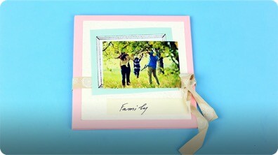 DIY Family Scrapbook