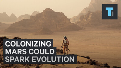How Colonizing Mars Could Spark New Kind of Human Evolution