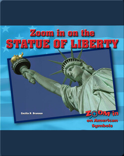Zoom in on the Statue of Liberty