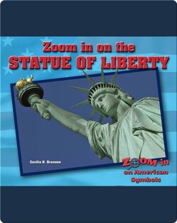 Zoom in on the Statue of Liberty