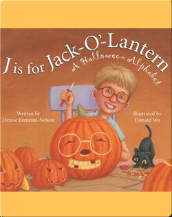 J is for Jack-O'-Lantern: A Halloween Alphabet
