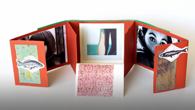 How to Make a Folding Scrapbook Album