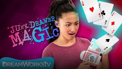 Deck of Cards Out of Nowhere Trick | JUNK DRAWER MAGIC