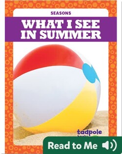 Seasons: What I See in Summer