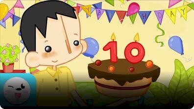 Learning With Alex: At a Birthday Party