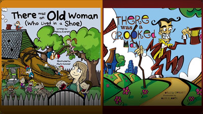 There Was an Old Woman (Who Lived in a Shoe); & There Was a Crooked Man