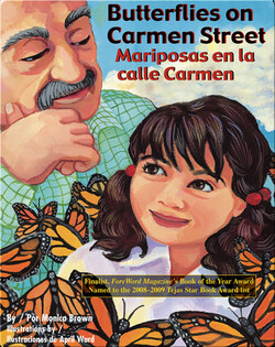 Butterflies on Carmen Street/Mariposas en la calle Carmen