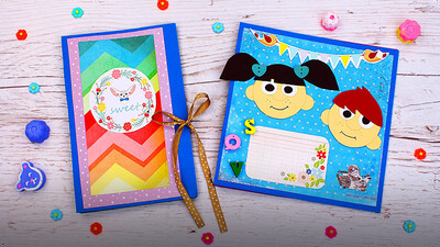 DIY Kids Scrapbooks