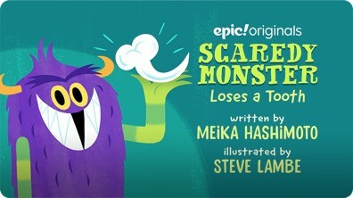 Scaredy Monster Loses a Tooth