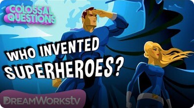 Who Invented Superheroes? | COLOSSAL QUESTIONS