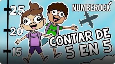 Contar de a 5
