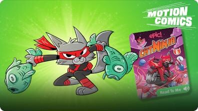 Cat Ninja Motion Comic 6: Fish of Legend