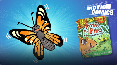 Posie the Pika: Mallory Spreads Her Wings Motion Comic